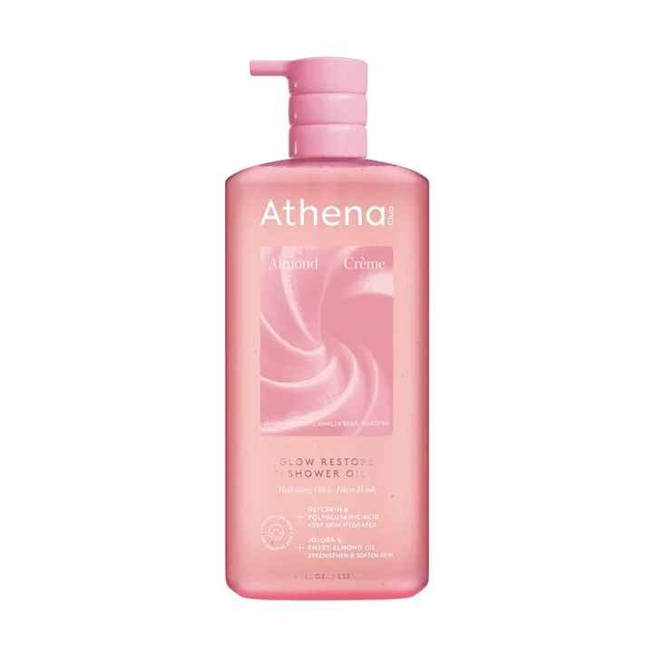 Glow Restore Shower Oil S6 Almond Crème