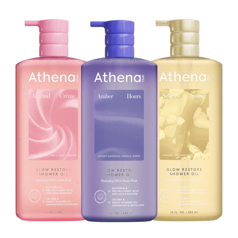 Glow Restore Shower Oil Trio G5